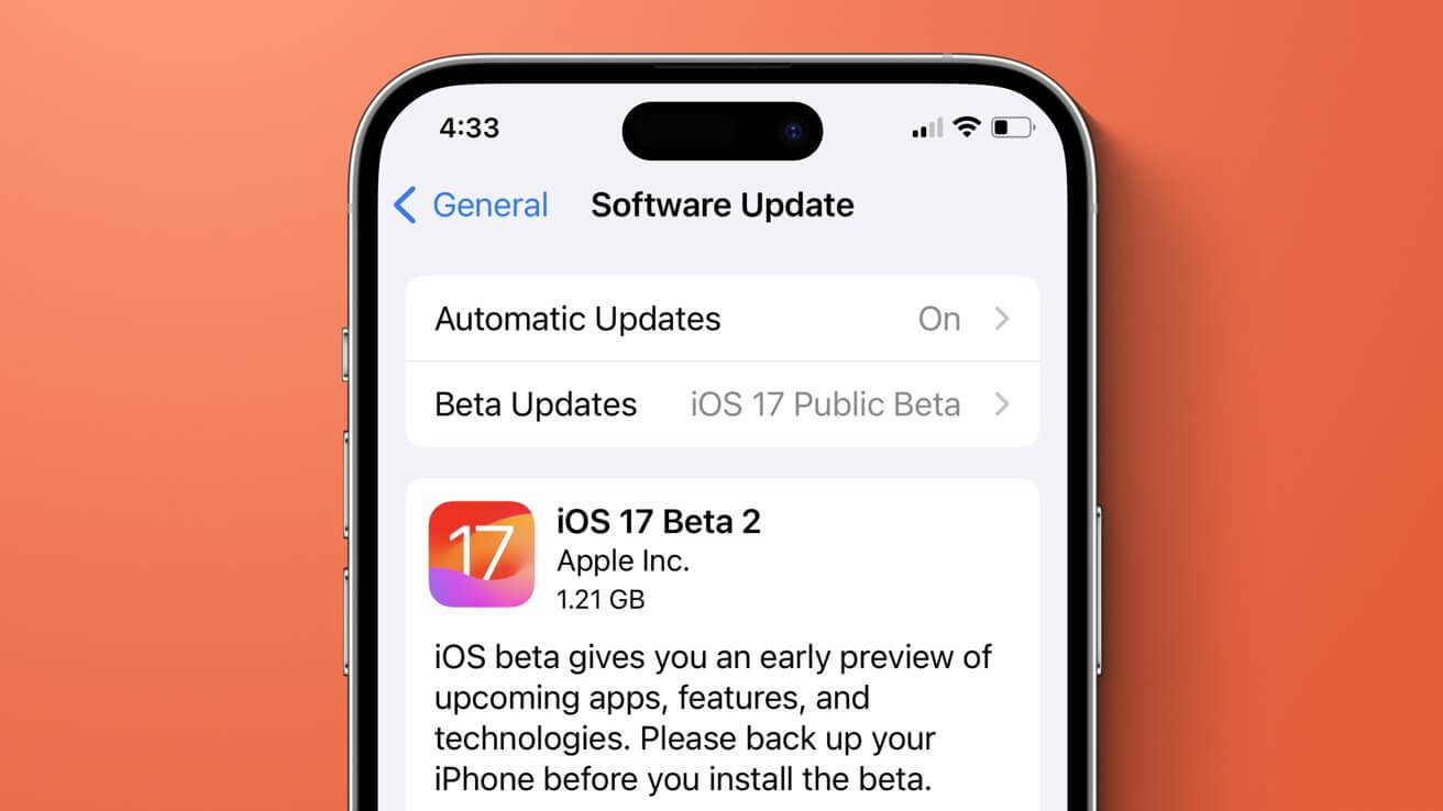 Apple выпускает вторые публичные бета-версии iOS 17, другие