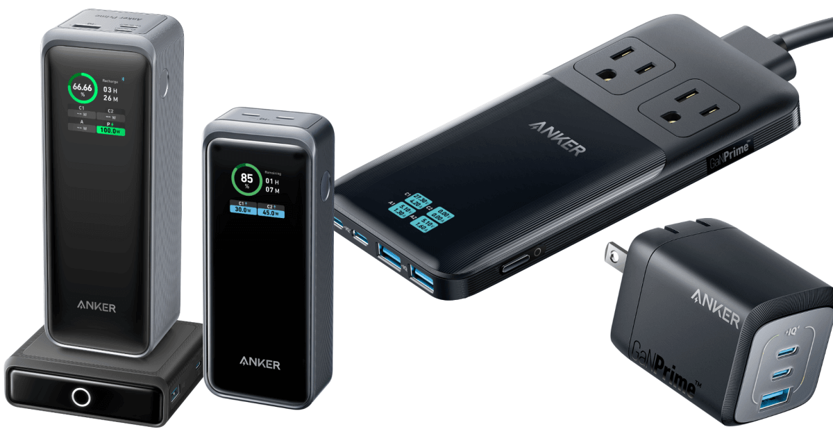 Anker Prime Chargers and Power Bank Debut with GaN Technology ...