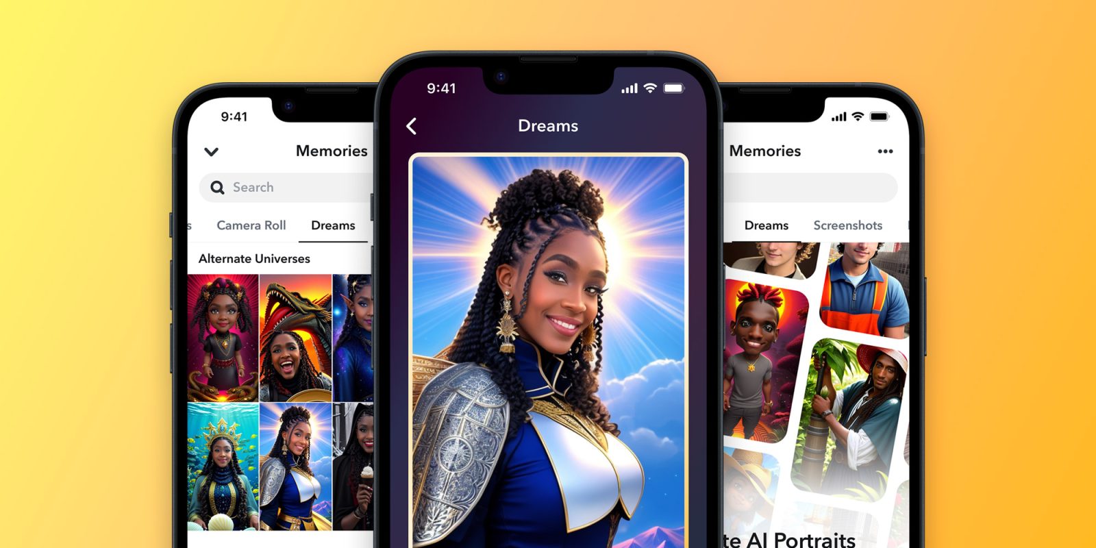 Snapchat представляет новую функцию «Мечты» для создания фотографий с помощью ИИ