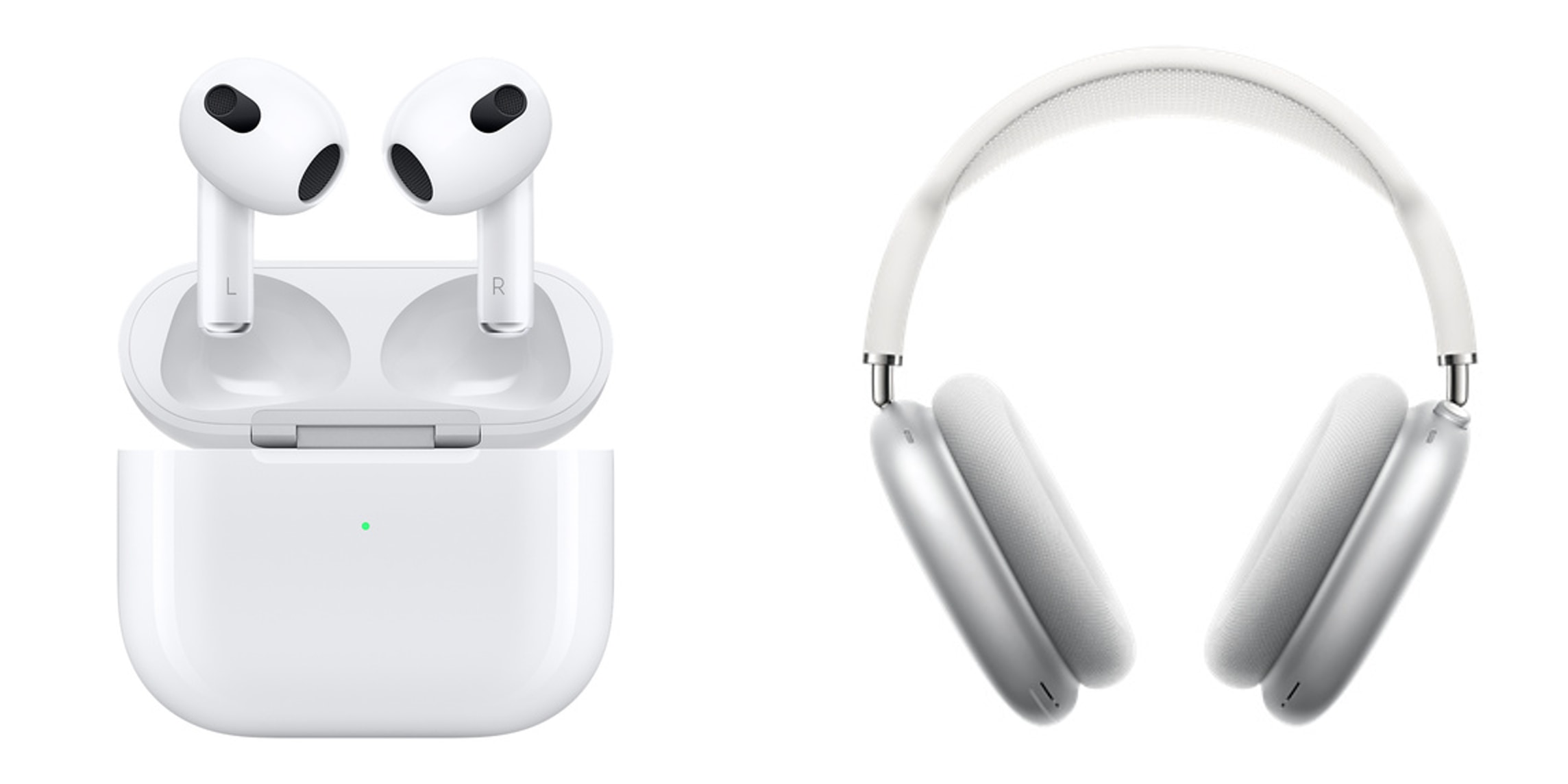 AirPods 3 и AirPods Max