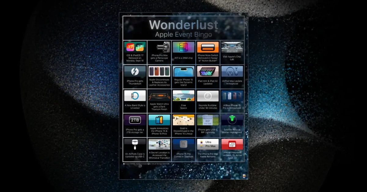 Загрузите карты бинго «Wonderlust» и развлекитесь на iPhone