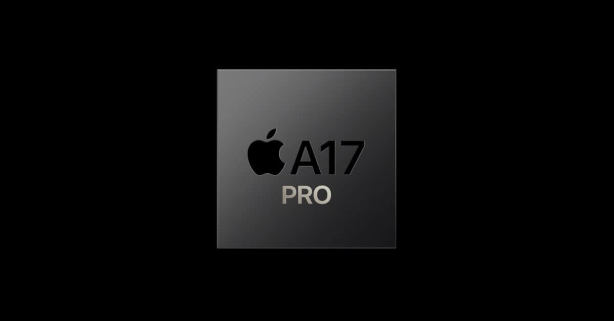 iPhone 15 Pro оснащен новым передовым процессором A17 Pro.