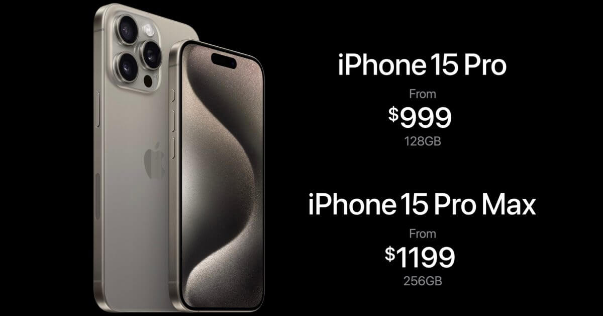 iPhone 15 Pro Max имеет самую высокую стартовую цену после повышения
