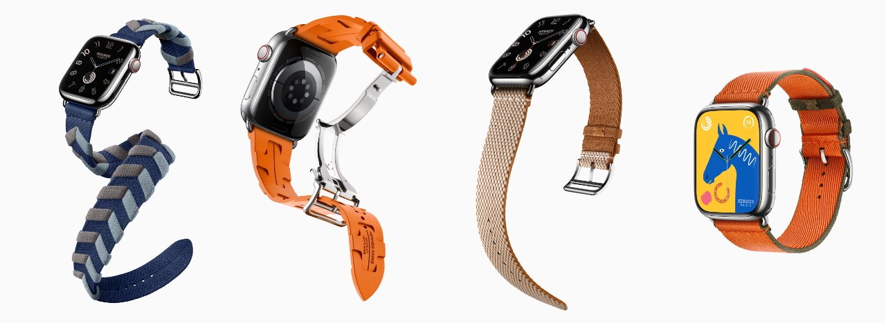 Новые ремешки Hermes Apple Watch