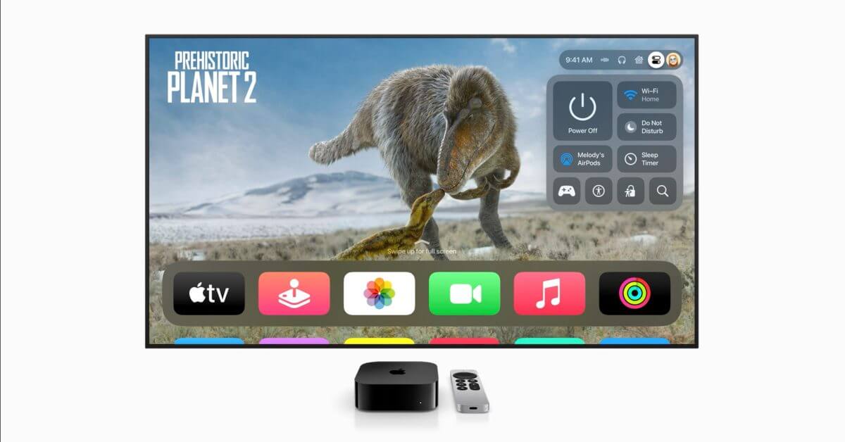 tvOS 17 будет официально выпущена для Apple TV 18 сентября