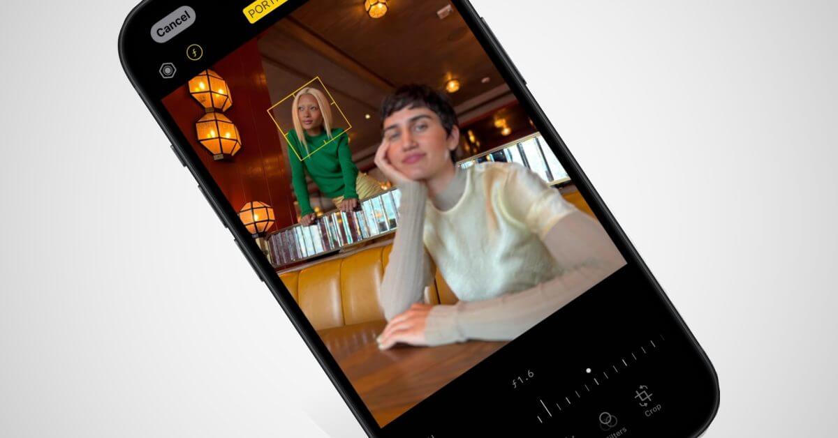 Новая функция портретной фотографии для настройки фокуса объекта, доступная не только на iPhone 15.