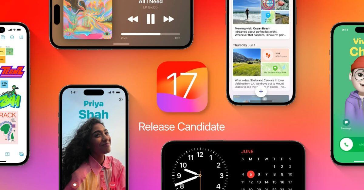 iOS 17, watchOS 10 и tvOS 17 RC теперь доступны разработчикам