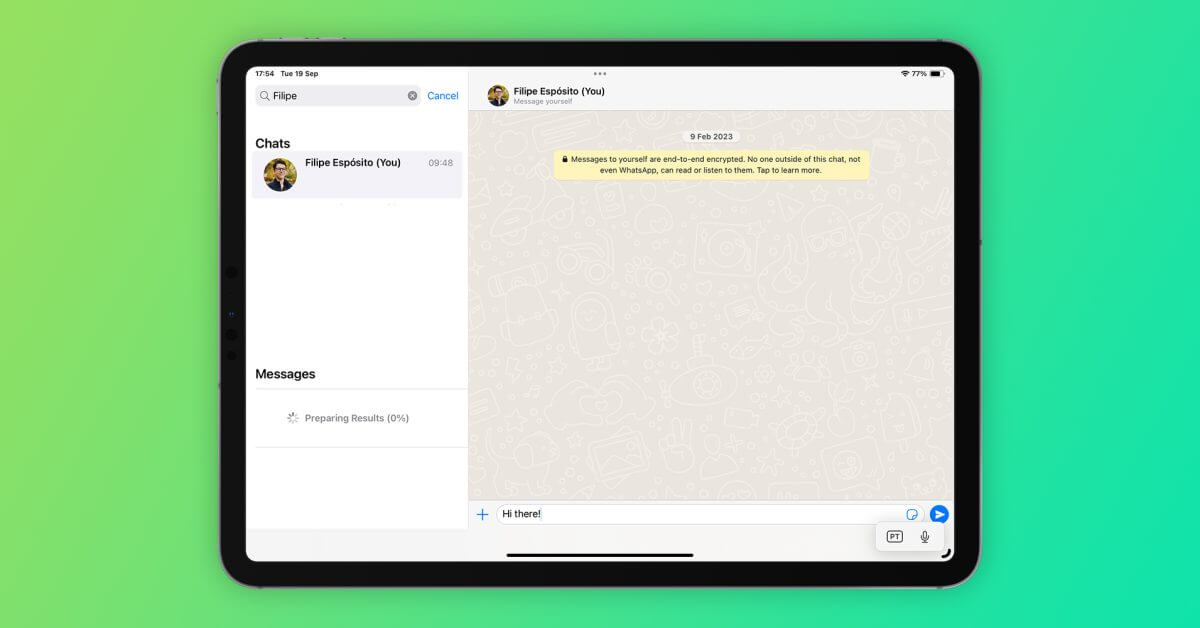 WhatsApp наконец-то запускает бета-версию приложения для iPad
