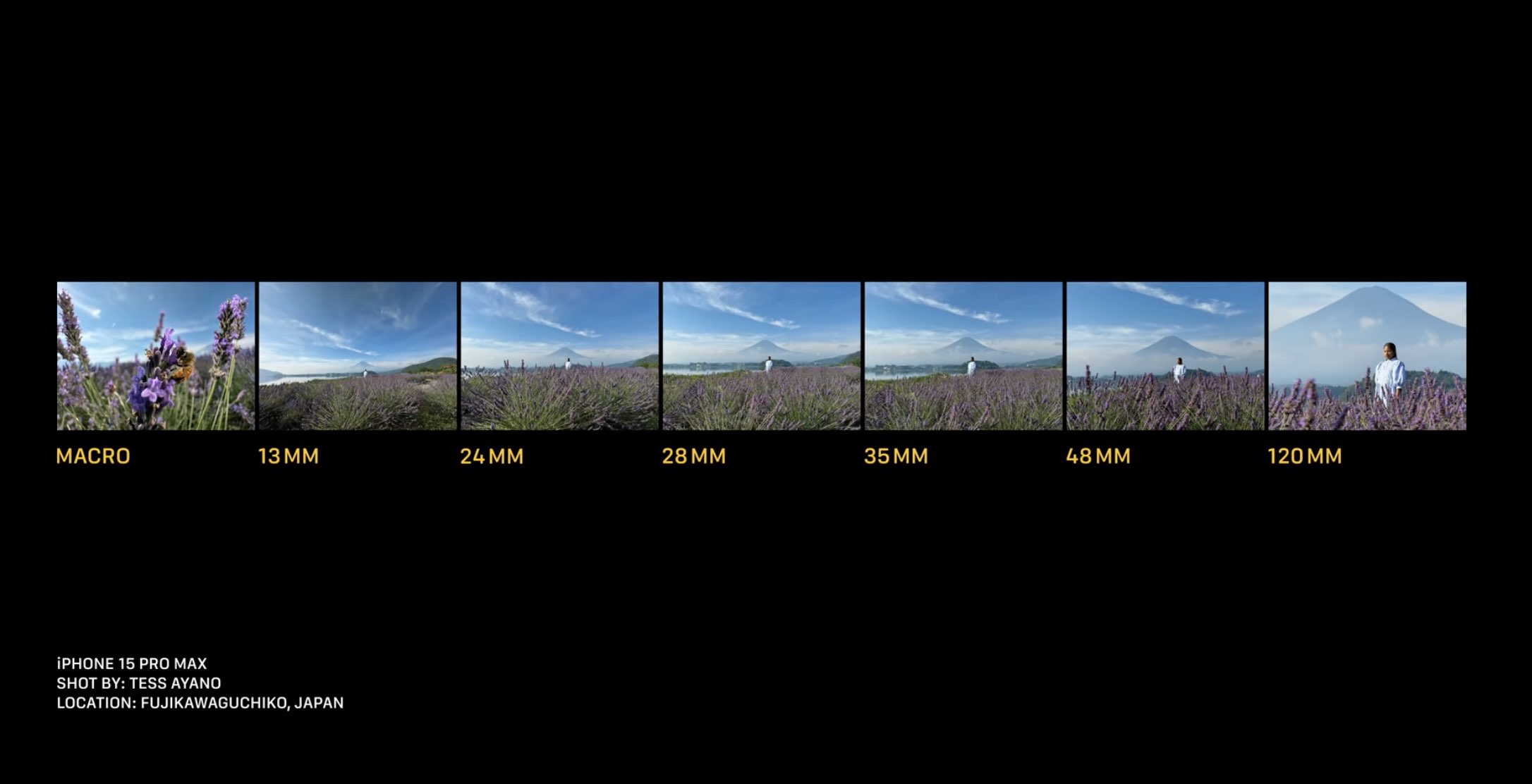 iPhone 15 camera vs 15 Pro camera: focal length and zoom