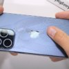 Заднее стекло iPhone 15 Pro Max треснуло за считанные секунды в ходе нового теста на прочность [Video]
