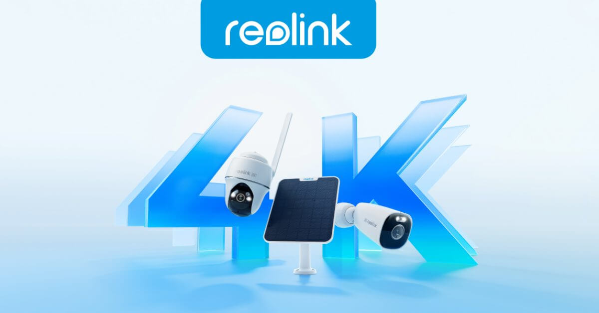 Reolink представляет новые камеры видеонаблюдения с разрешением 4K Solar+
