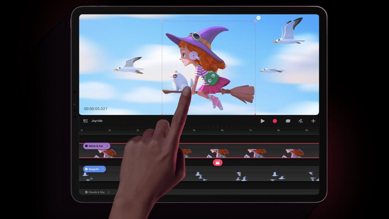 Анимационное приложение Procreate Dreams для iPad выйдет в ноябре