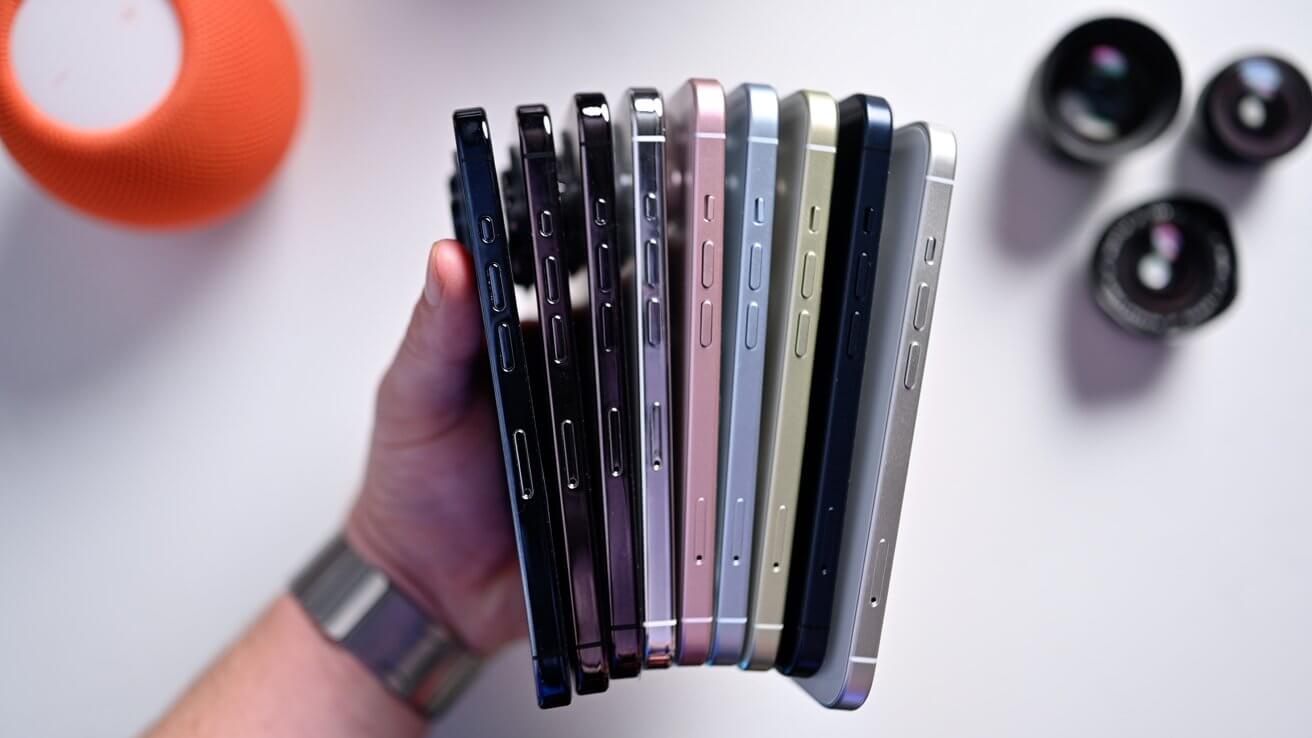 Манекены iPhone 15 позволяют взглянуть на новые цвета в реальной жизни