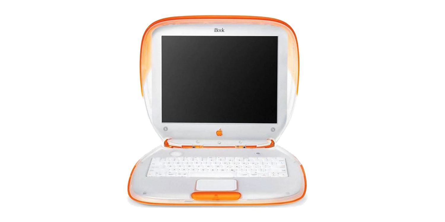 Ультра-дешевый отчет MacBook |  показан iBook G3