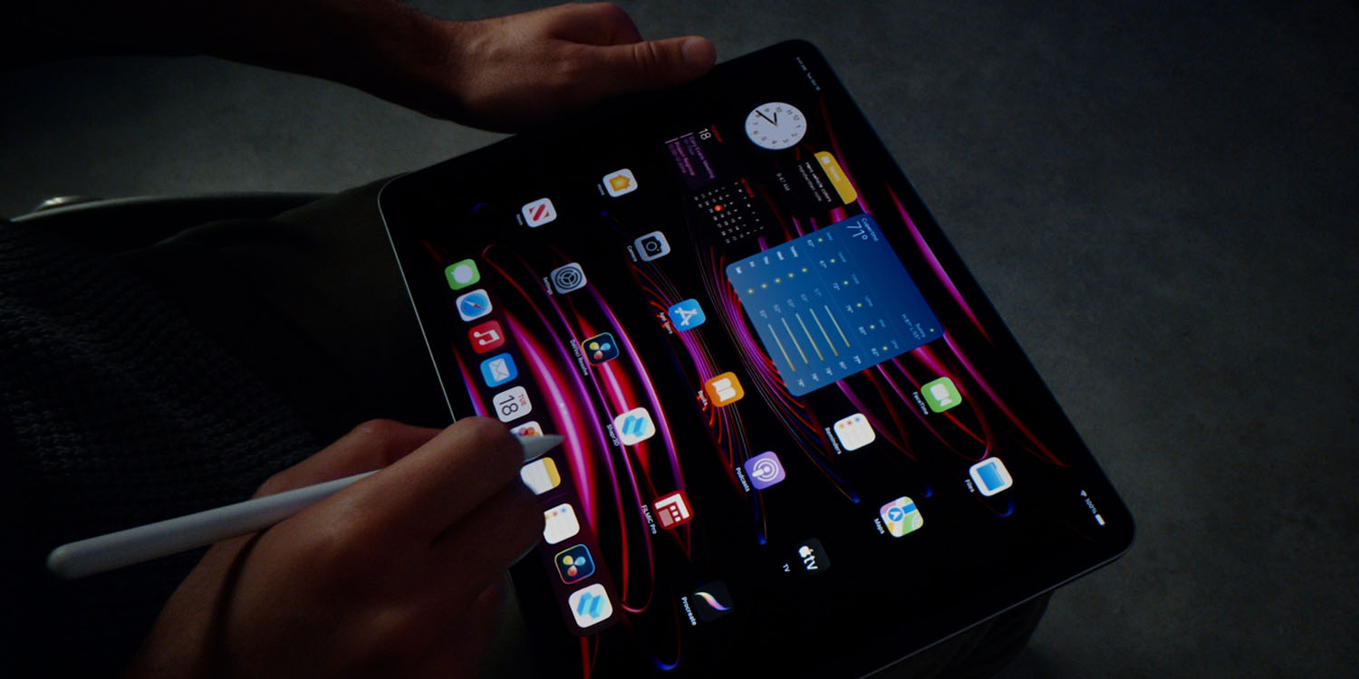 Слух об OLED iPad Pro 4 ТБ (показана существующая модель)