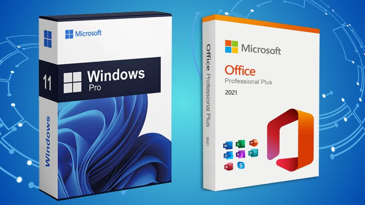 Пожизненная лицензия Windows 11 Pro на Microsoft Office 2021 всего за 55 долларов США