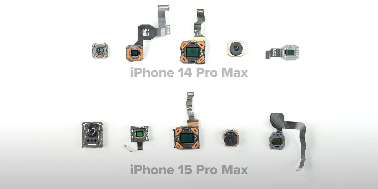 Разборка iPhone 15 Pro Max