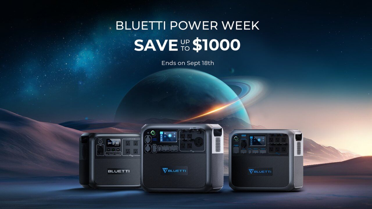 Сэкономьте на портативных электростанциях благодаря распродаже Bluetti