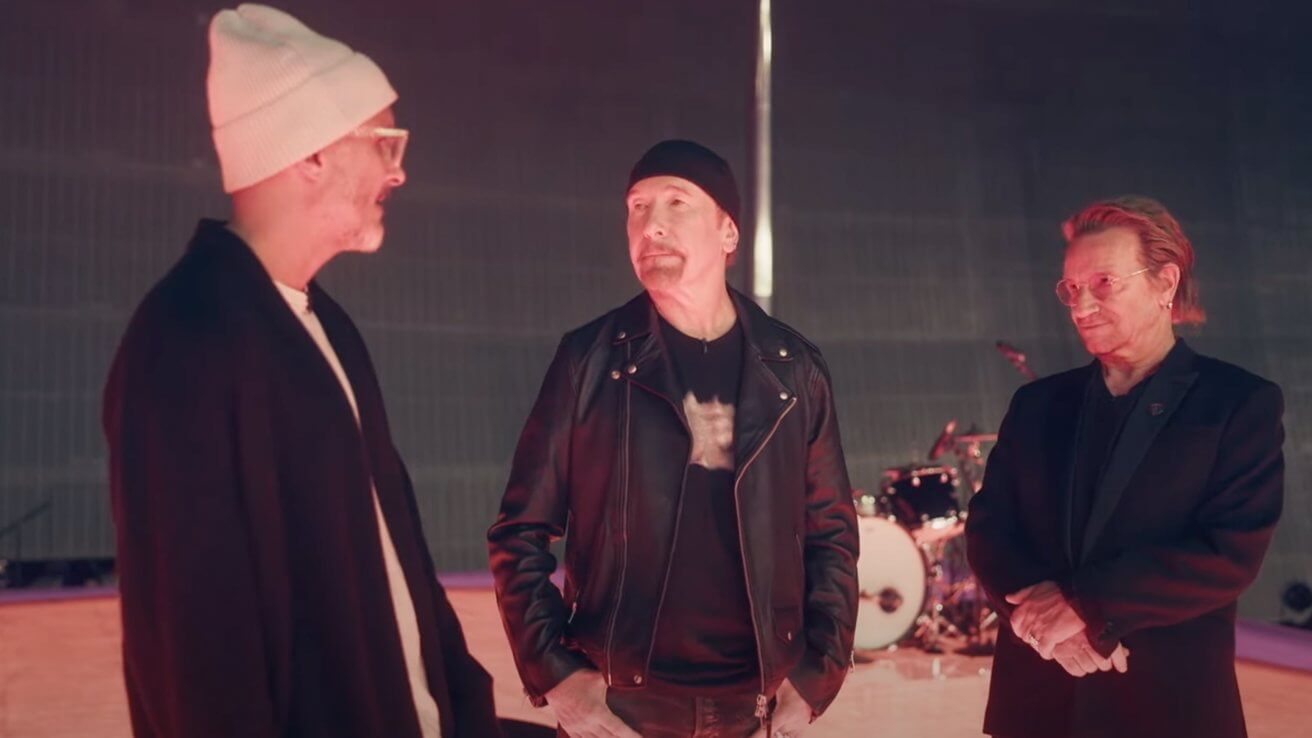 Apple поделилась закулисным видео U2 в Las Vegas Sphere
