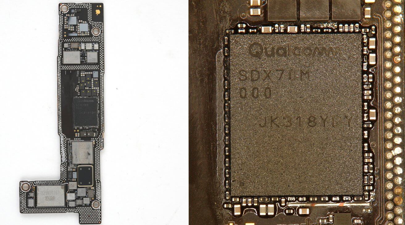 При разборе iPhone 15 обнаружен обновленный модем Qualcomm 5G
