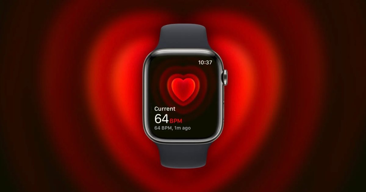 Приложение Apple Watch Heart Rate в watchOS 10