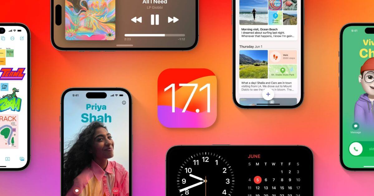Apple выпускает первую версию iOS 17.1 RC перед запуском на следующей неделе