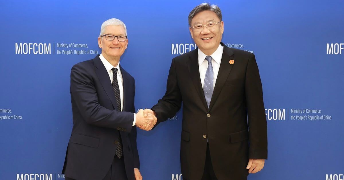 Тим Кук встретился с министром торговли Китая на фоне сообщений о разочаровывающих продажах iPhone 15