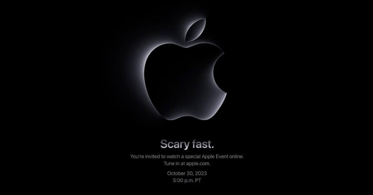 Apple объявляет о специальном мероприятии 30 октября: «Страшно быстро»