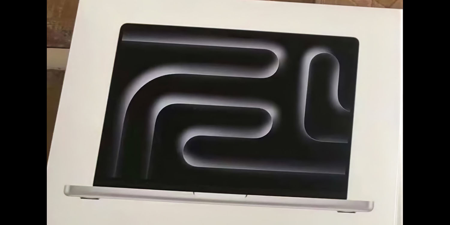 Схематичное изображение коробки MacBook Pro