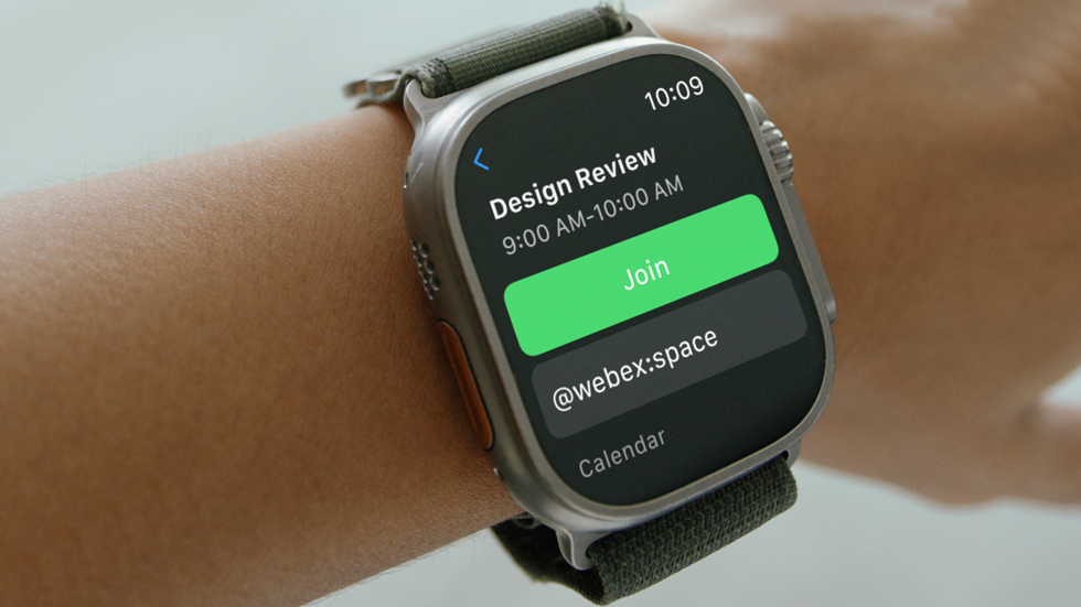 Webex на Apple Watch