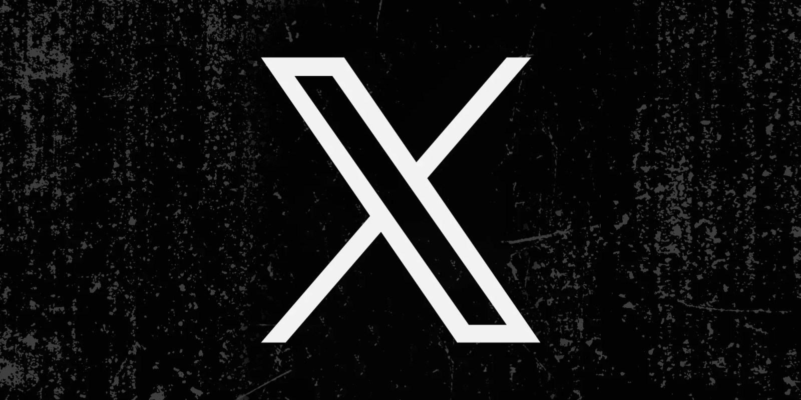 X обзор |  Логотип компании на гранж-фоне