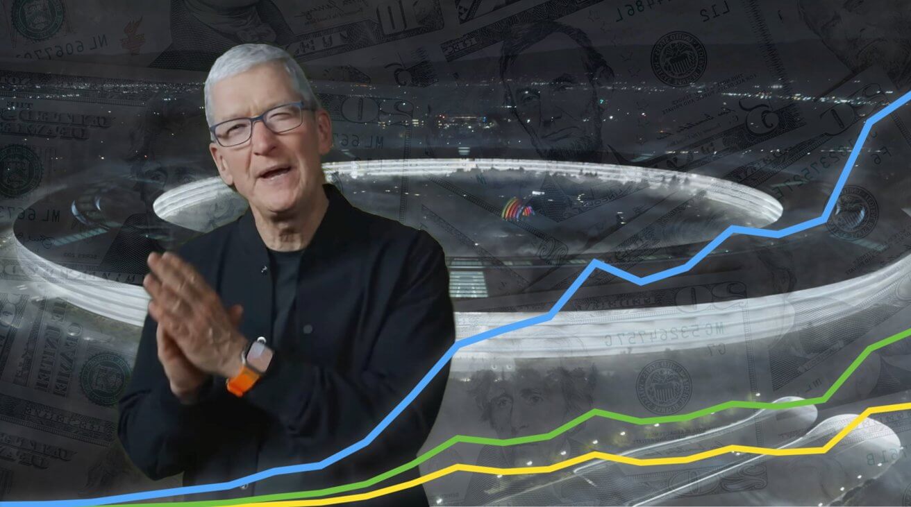 Выручка Apple в четвёртом квартале 2023 года упала до $89,5 млрд.