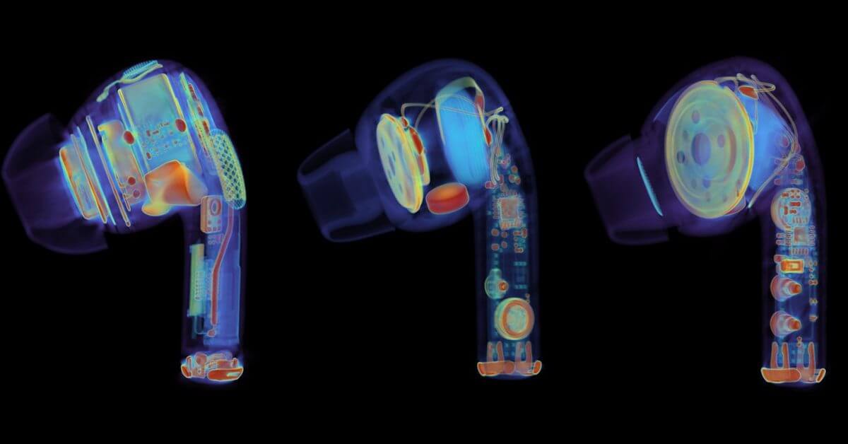 Рентгеновские снимки показывают все различия между подлинными AirPods и подделками