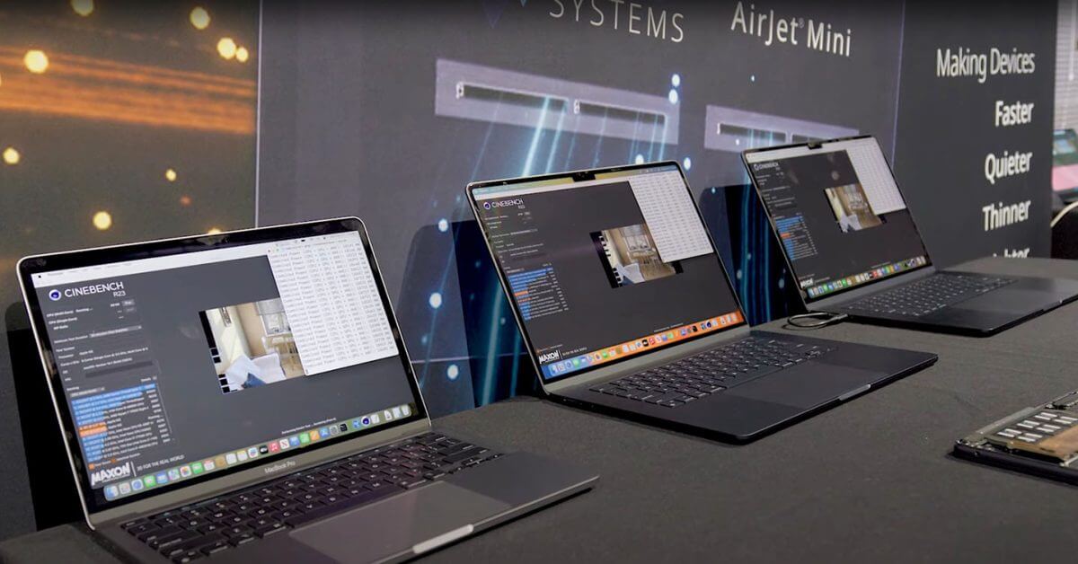 Система охлаждения AirJet делает MacBook Air имитирующим MacBook Pro