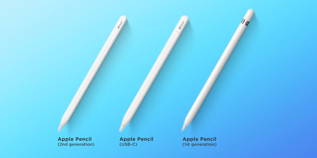 Apple Pencil USB-C против Apple Pencil 2