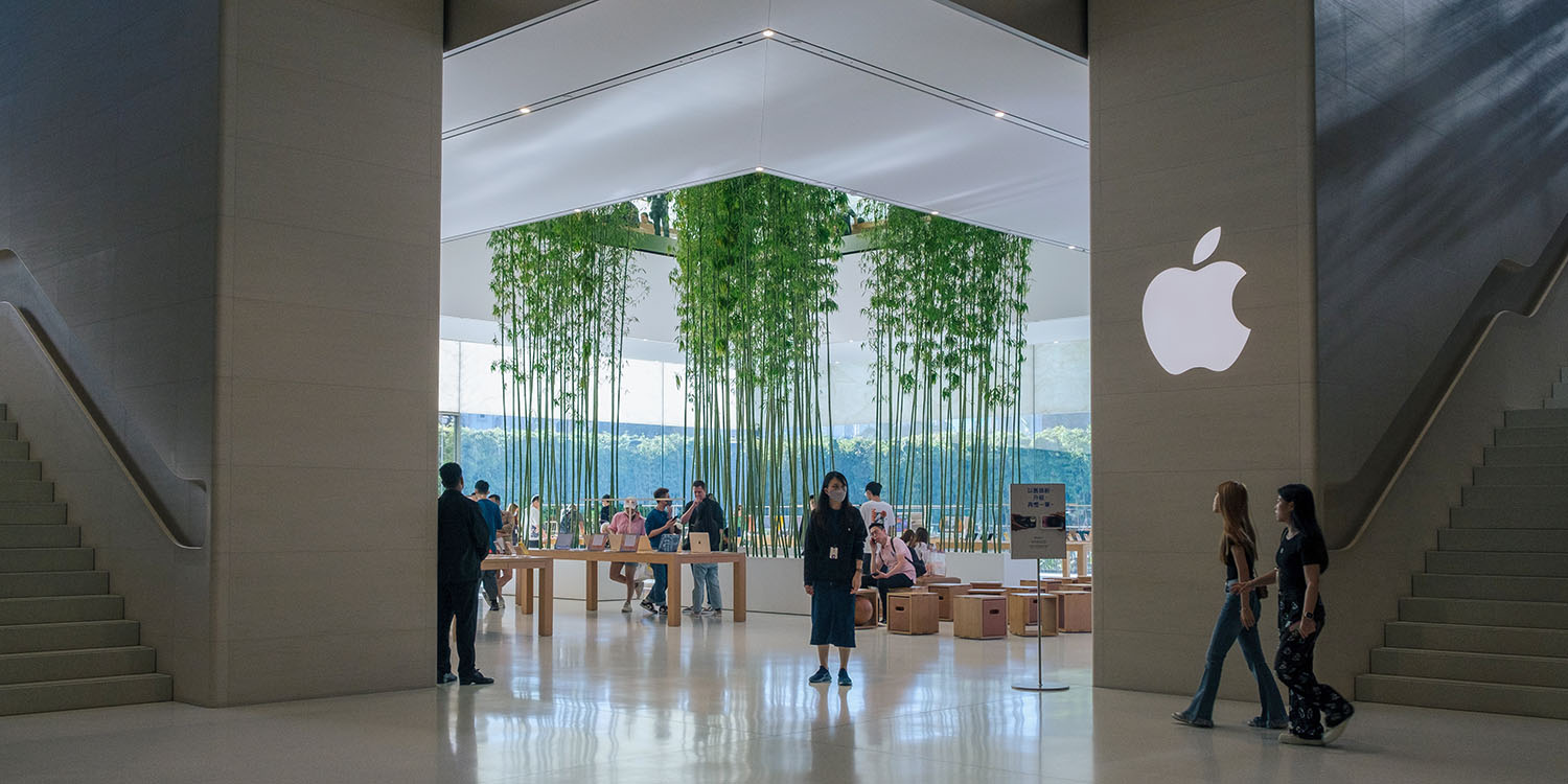 Против Apple выдвинуто еще одно незаконное обвинение в подрыве профсоюзов (на фото виден магазин Apple Cotai Strip)
