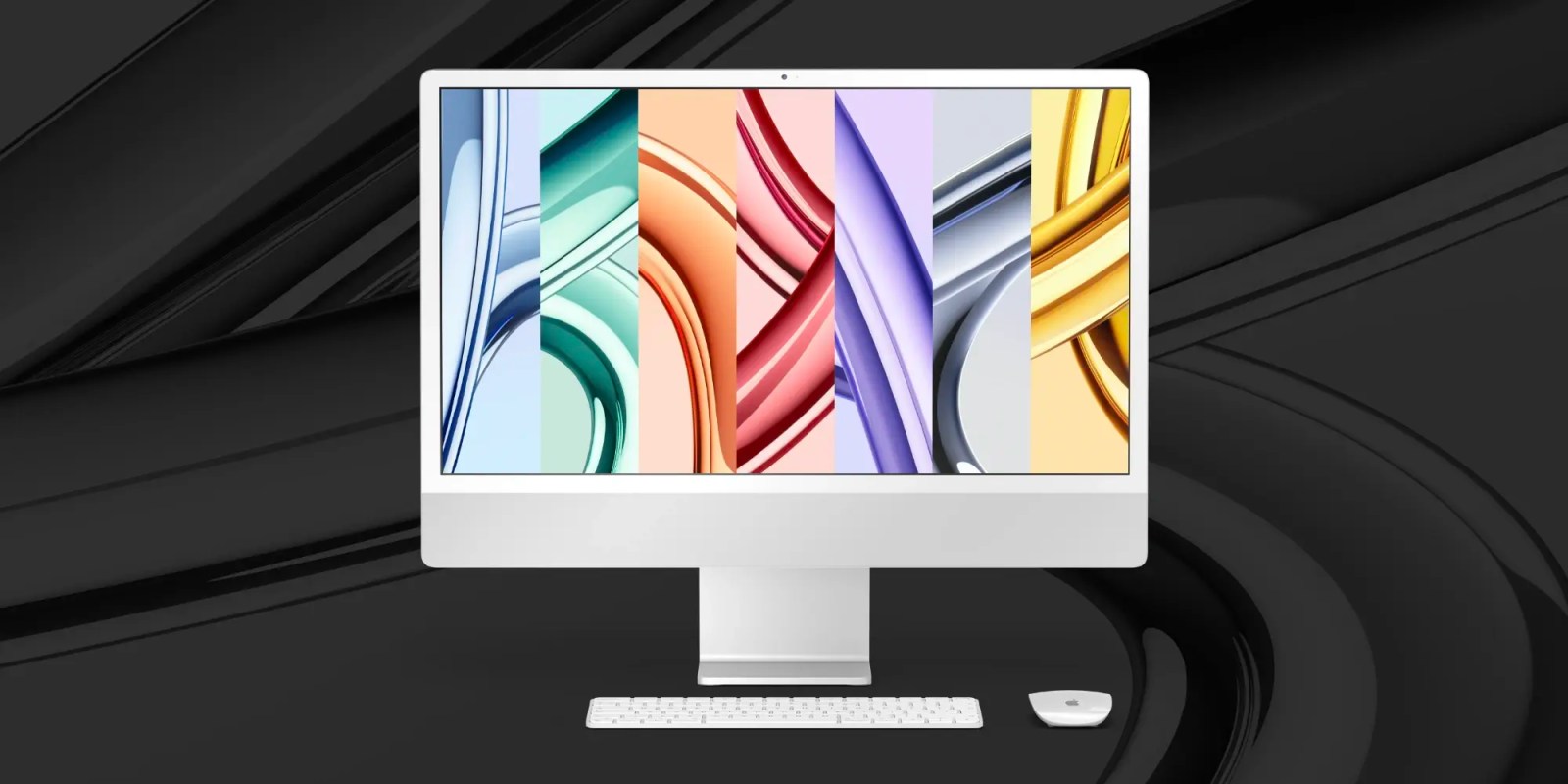 Загрузите новые обои для M3 iMac и M3 MacBook Pro прямо здесь.