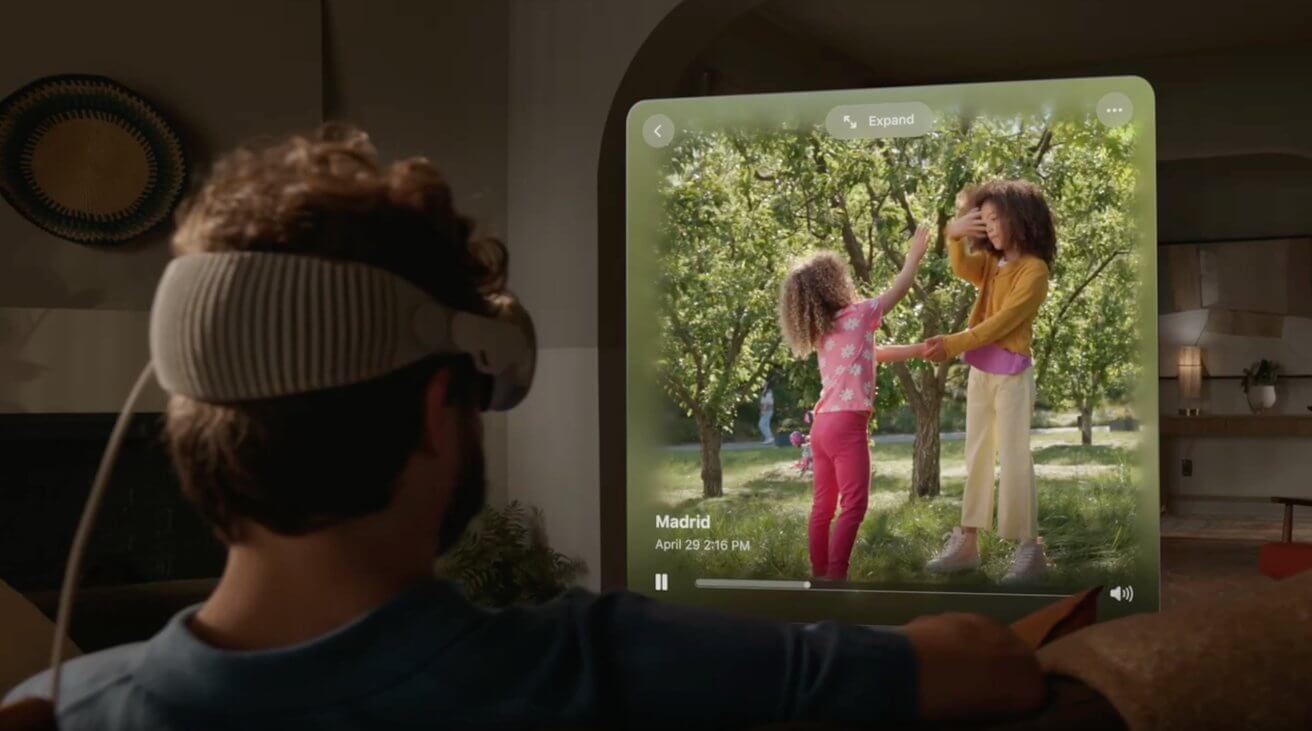 iPhone 15 Pro от Apple раскрывает 3D-воспоминания на Vision Pro