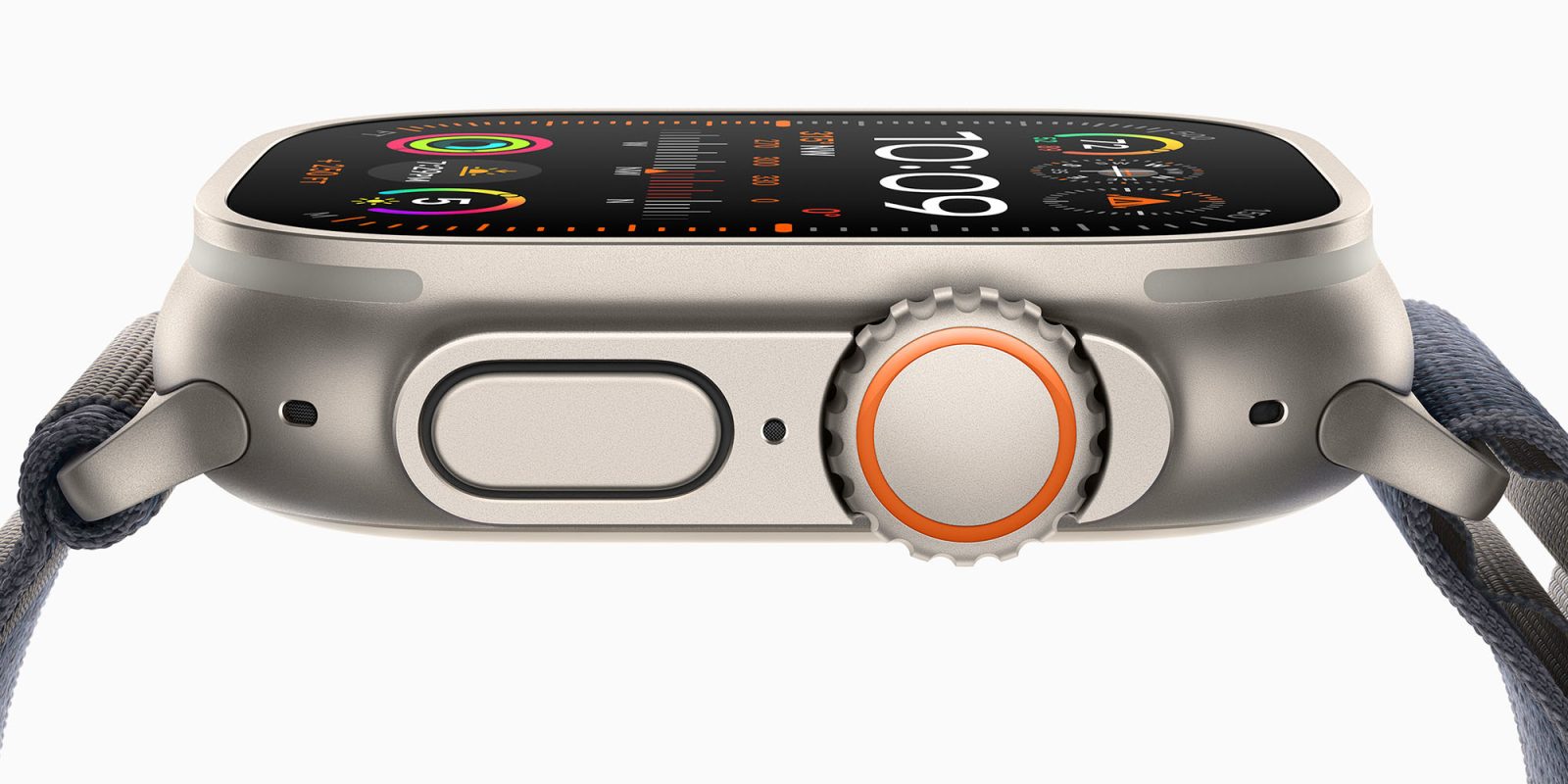 Модели Apple Watch 2023 года |  Крупный план модели Ultra 2