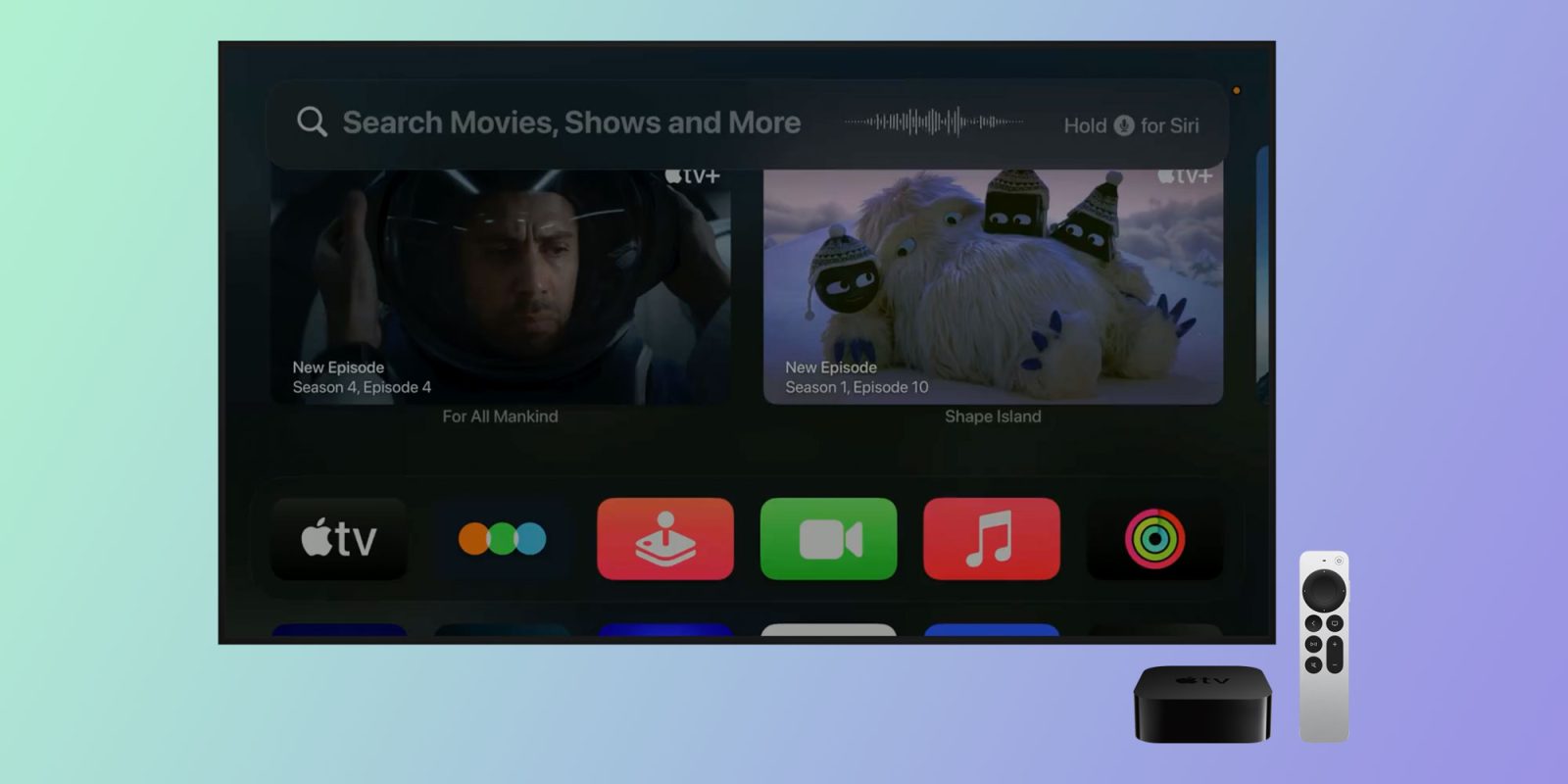 tvOS 17.2 меняет поведение кнопки Siri на пульте Apple TV Remote