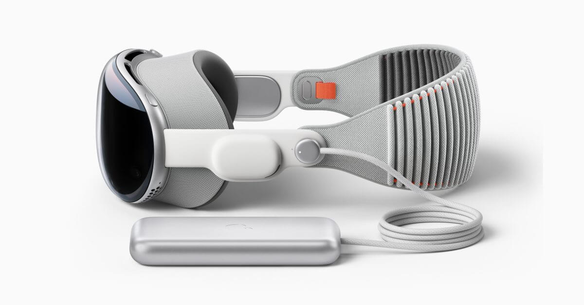Belkin создает аксессуар с зажимом для аккумулятора для Apple Vision Pro
