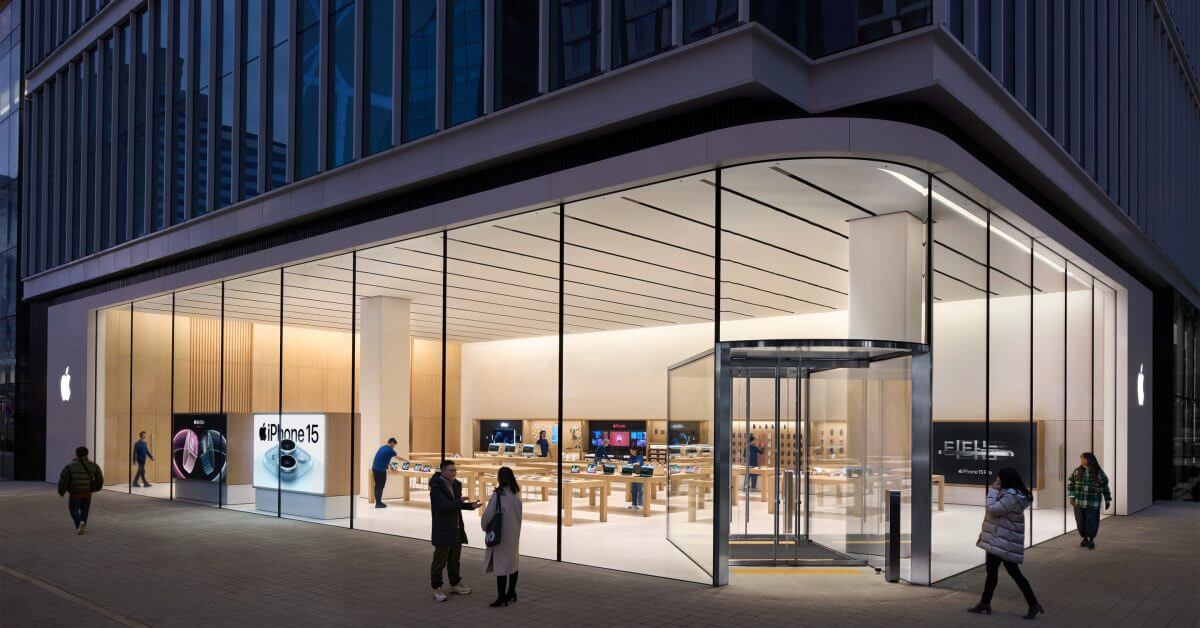 Apple показывает свой новый магазин Hongdae в Южной Корее
