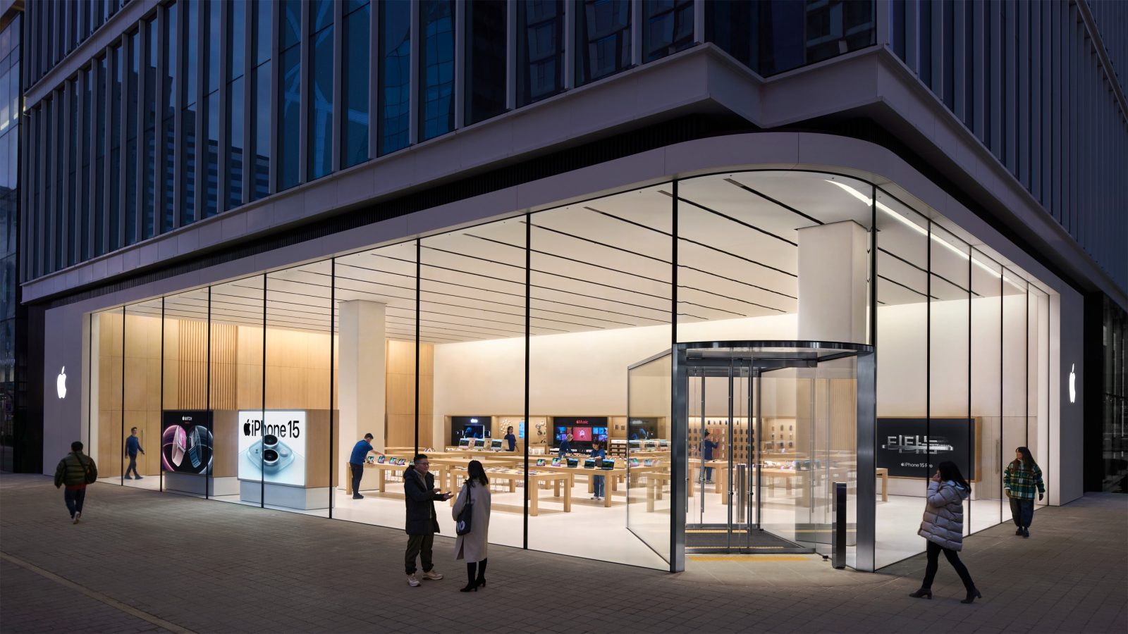 Apple анонсирует свой новый магазин Hongdae в Южной Корее, который откроется в субботу