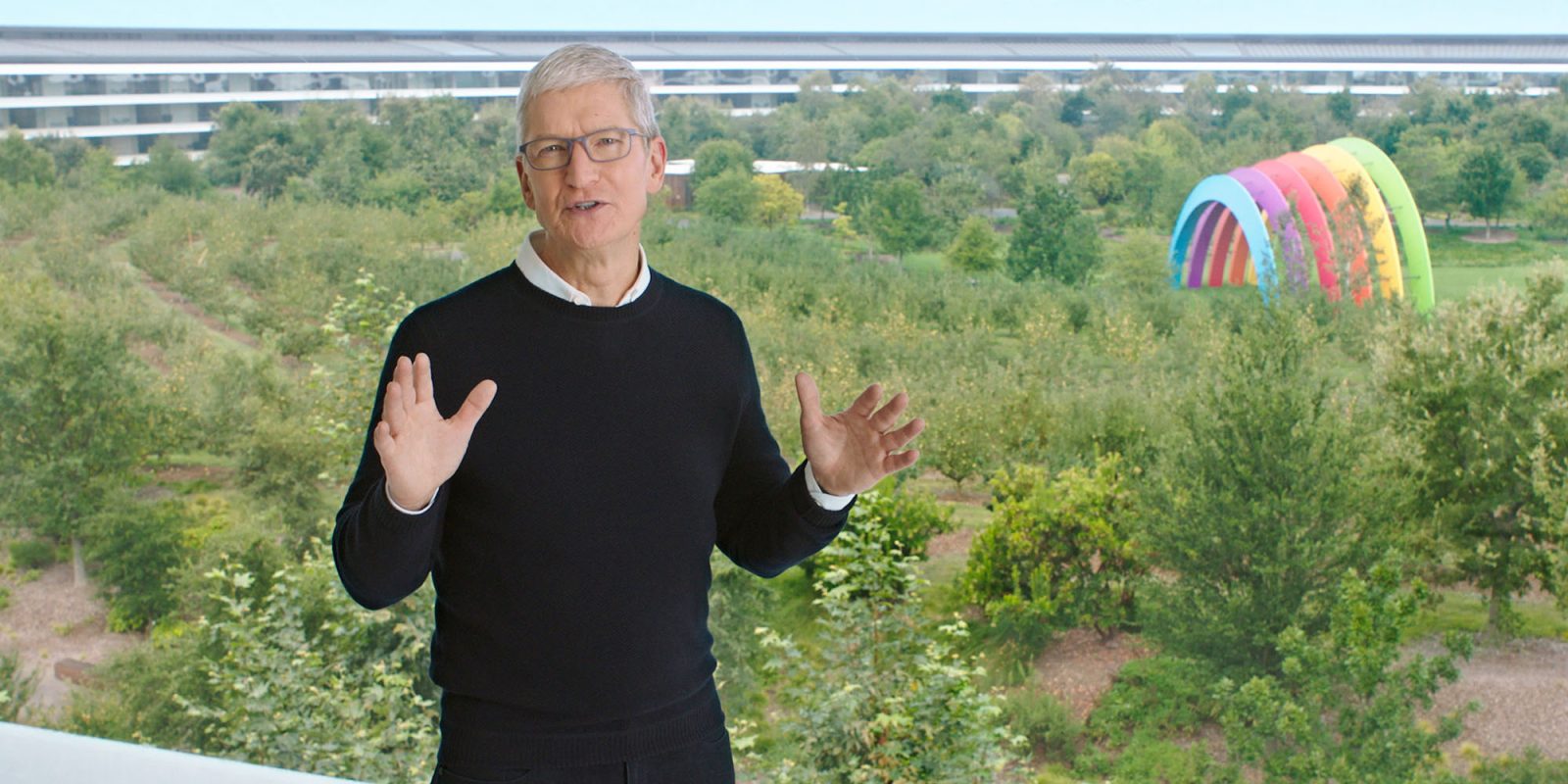Глава антимонопольного ведомства ЕС встречается с Тимом Куком (на фото генеральный директор Apple в Apple Park)