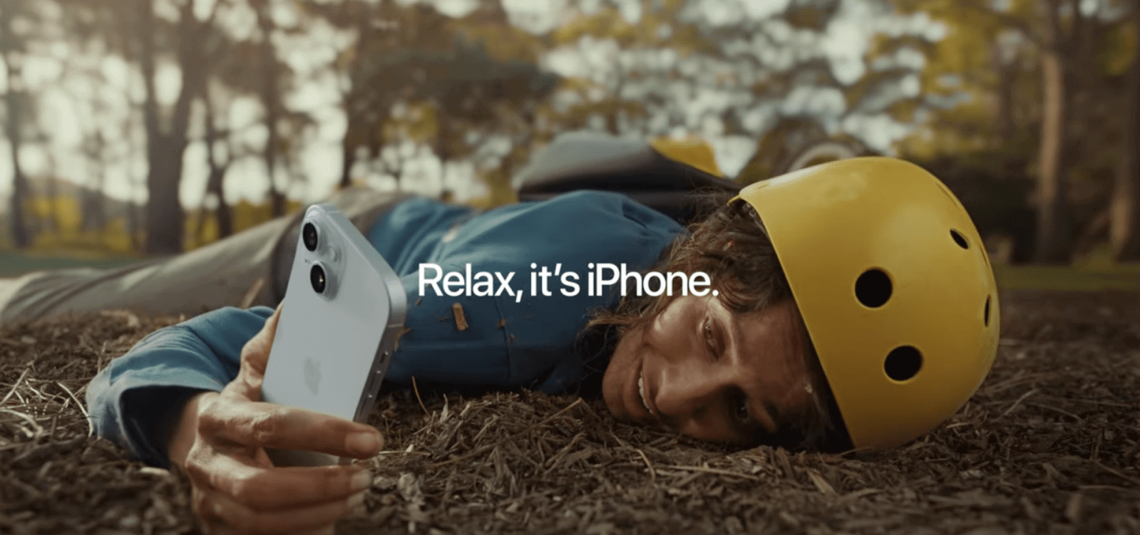 Последняя реклама Apple, рекламирующая Ceramic Shield: «Расслабьтесь, это iPhone»
