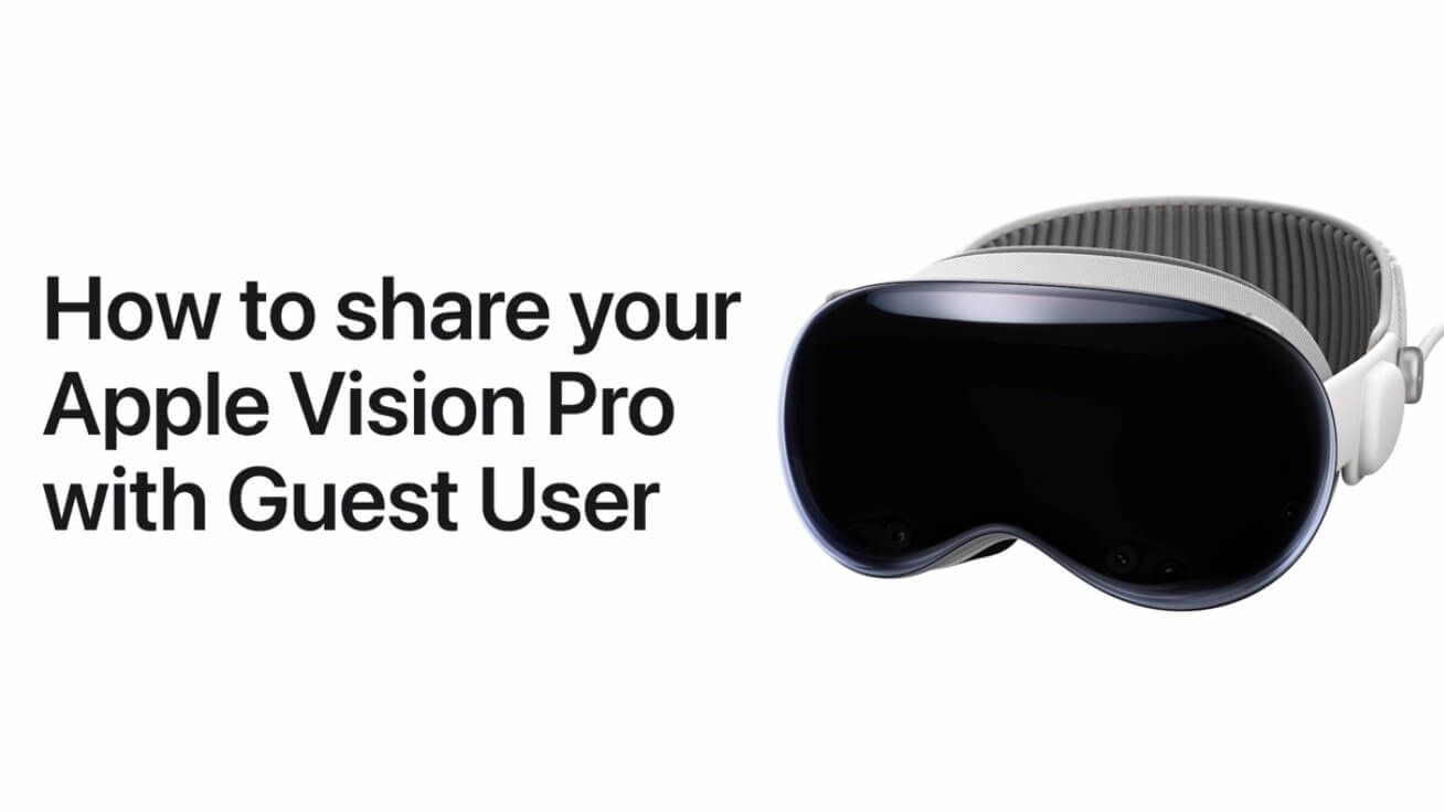 Как поделиться Apple Vision Pro