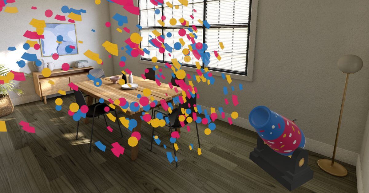 «Spatial Sprinkles» — это забавное и причудливое приложение Vision Pro, которое нам всем нужно.