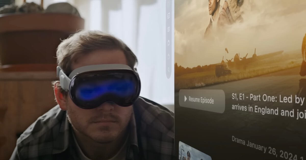 Apple представляет новую рекламу Vision Pro для новичков и многое другое