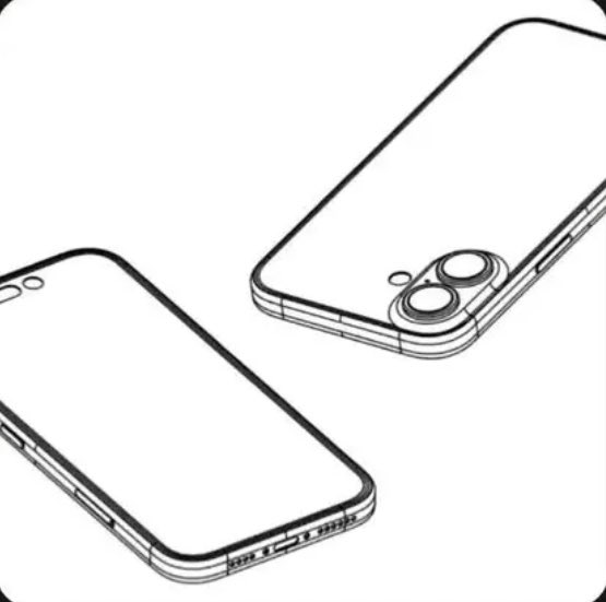 Схемы iPhone 16 подтверждают слухи о вертикально расположенных задних камерах