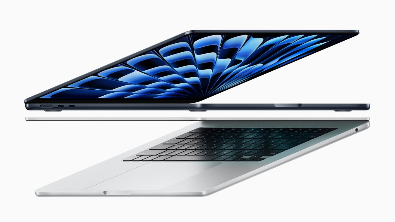 В новом MacBook Air вы получаете значительно больше динамиков по сравнению с версией M1. 